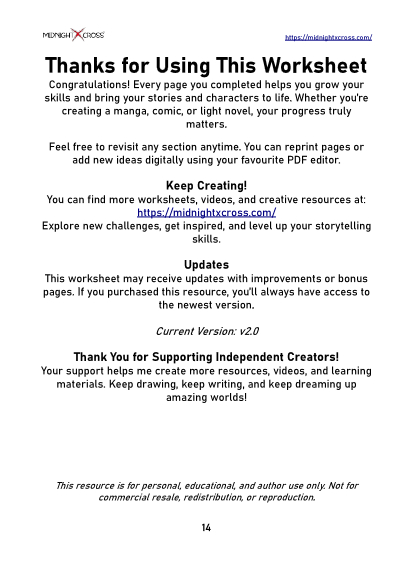 Character Creation Worksheet Preview 14